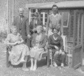 Me with my mother, father, grandparents & great aunt (middle front).